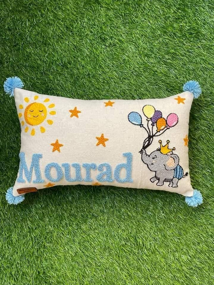 Vue 3 de Coussin décoratif bébé